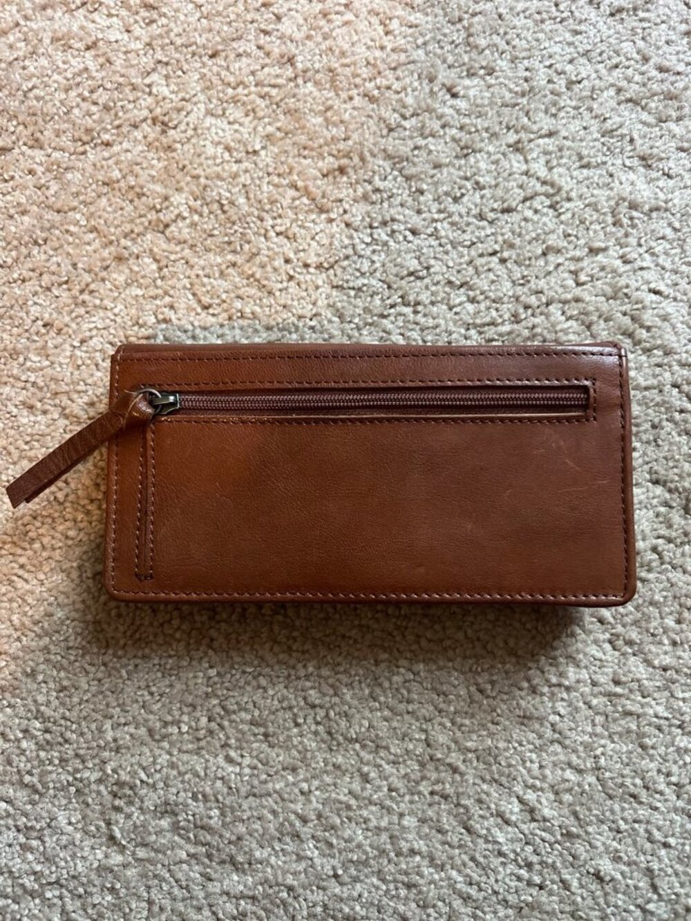 Spikes & Sparrow Genuine Brown Leather Wallet - Picture 2 of 4